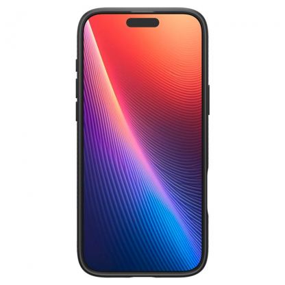 Spigen Liquid Air Case - силиконов (TPU) калъф с висока степен на защита за iPhone 16 Pro Max (черен) 3