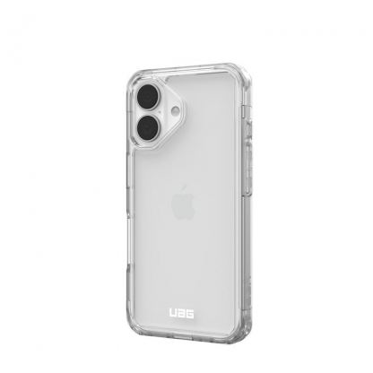 Urban Armor Gear Plyo Case - удароустойчив хибриден кейс за iPhone 16 (прозрачен) 8