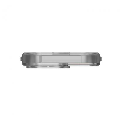 Urban Armor Gear Plyo MagSafe Case - удароустойчив хибриден кейс за iPhone 16 Pro (прозрачен-розов) 14