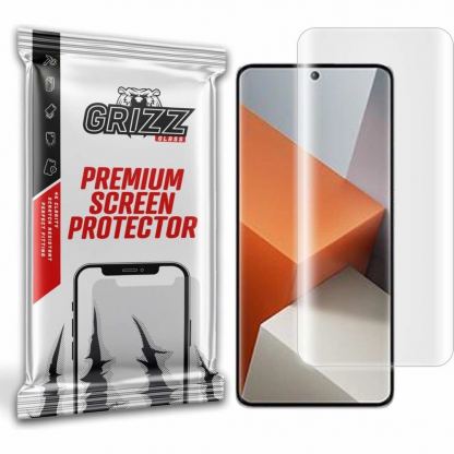 GrizzGlass Hydrofilm Screen Protector - хибридно защитно покритие за дисплея на Xiaomi Redmi Note 13 Pro Plus 5G (прозрачен) 2