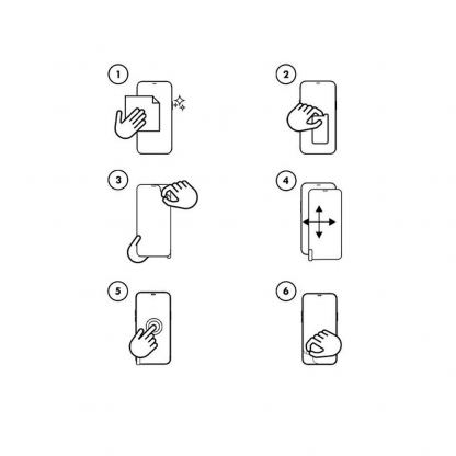 GrizzGlass SecretGlass Privacy Hybrid Screen Protector - хибридно защитно покритие с определен ъгъл на виждане за дисплея на Xiaomi POCO F6 Pro (прозрачно) 7