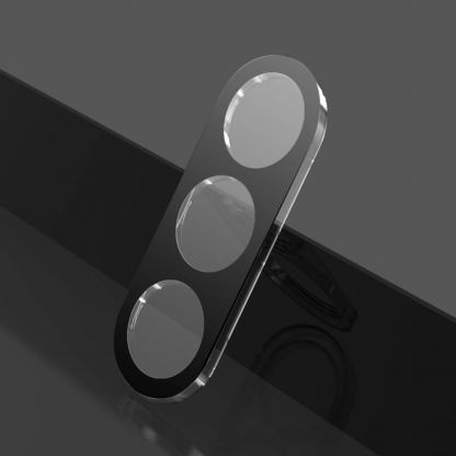 Techsuit Full Camera Glass - предпазнo стъклено защитно покритие за камерата на Samsung Galaxy A15, Galaxy A15 5G (черен) 5