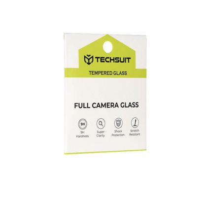 Techsuit Full Camera Glass - предпазнo стъклено защитно покритие за камерата на Samsung Galaxy A15, Galaxy A15 5G (черен) 6