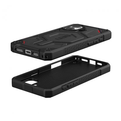 Urban Armor Gear Monarch Pro MagSafe Case - удароустойчив хибриден кейс с MagSafe за iPhone 16 Plus (черен-кевлар) 6