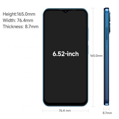 Ulefone Note 16 Pro 512GB 6.52" Dual LTE Blue 7