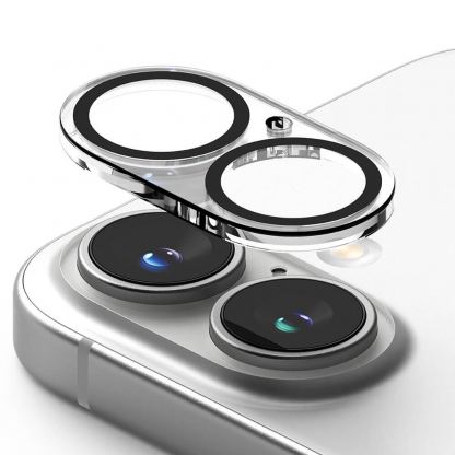 Ringke Camera Lens Glass - комплект 2 броя предпазни стъклени протектора за камерата на iPhone 16, iPhone 16 Plus (прозрачен) 2