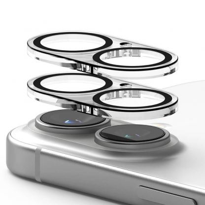 Ringke Camera Lens Glass - комплект 2 броя предпазни стъклени протектора за камерата на iPhone 16, iPhone 16 Plus (прозрачен) 4