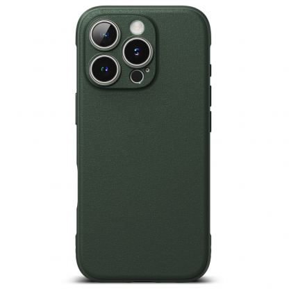 Ringke Onyx Case - силиконов (TPU) калъф за iPhone 16 Pro Max (зелен) 2