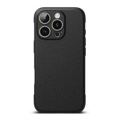 Ringke Onyx Case - силиконов (TPU) калъф за iPhone 16 Pro (черен) 2
