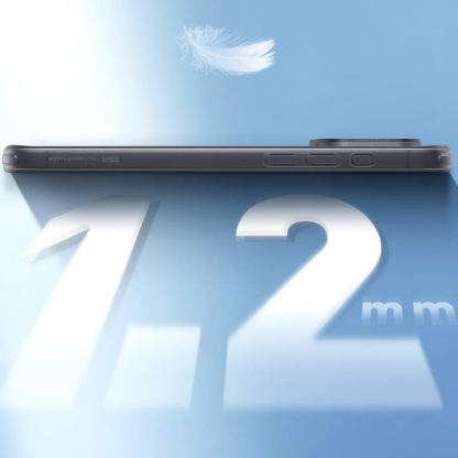 ESR Zero HaloLock MagSafe Case - удароустойчив силиконов (TPU) калъф с MagSafe за iPhone 16 Pro Max (черен-мат)  5