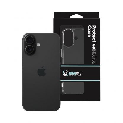 OBALME Basic Clear TPU Case - силиконов (TPU) калъф за iPhone 16 Plus (прозрачен)  3