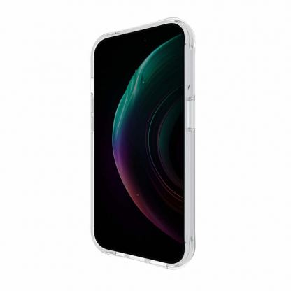 CaseMate Karat Marble MagSafe Case - дизайнерски удароустойчив кейс със златни нишки и MagSafe за iPhone 15 Pro (прозрачен) 4