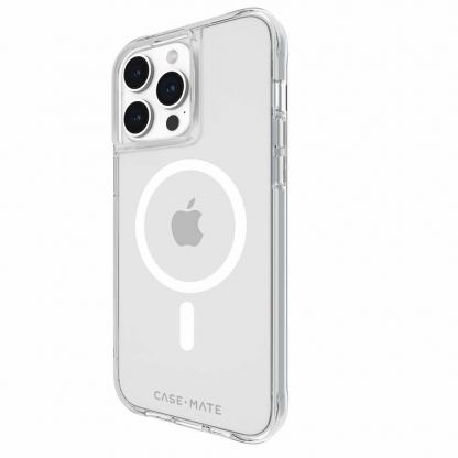 CaseMate Tough Clear MagSafe Case - кейс с висока защита и MagSafe за iPhone 15 Pro Max (прозрачен) 3