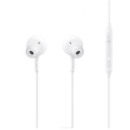 Samsung Earphones Tuned by AKG EO-IC100BW - слушалки с USB-C конектор за Samsung устройства и устройства с USB-C порт (бял) (bulk) 5