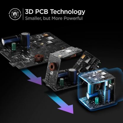 Spigen ArcStation Pro USB-C PD Wall Charger 27W - захранване за ел. мрежа с USB-C изход с технология за бързо зареждане (черен) 6