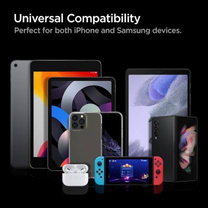 Spigen ArcStation Pro USB-C PD Wall Charger 27W - захранване за ел. мрежа с USB-C изход с технология за бързо зареждане (черен) 9