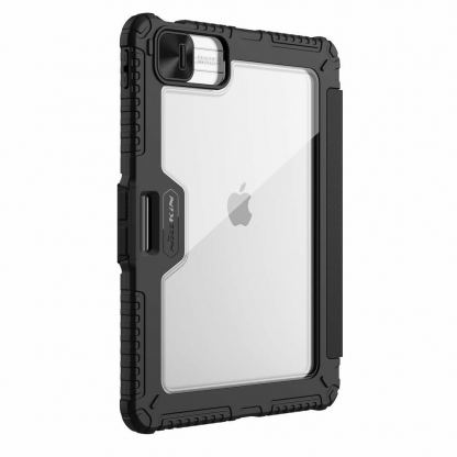 Nillkin Bumper PRO Protective Stand Case - удароустойчив хибриден кейс за iPad Pro 13 (2024) (черен) 3
