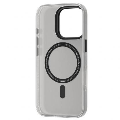 Benks Magnetic Lucid Armor Case - хибриден удароустойчив кейс с MagSafe за iPhone 16 Plus (сив) 3