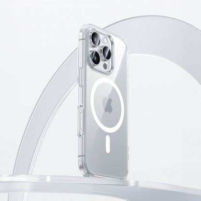 Benks Magnetic Lucent Pro Case - хибриден удароустойчив кейс с MagSafe за iPhone 16 Pro (прозрачен) 7