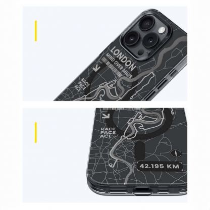 Benks Magnetic City London Case - хибриден удароустойчив кейс с MagSafe за iPhone 16 Pro Max (черен) 4
