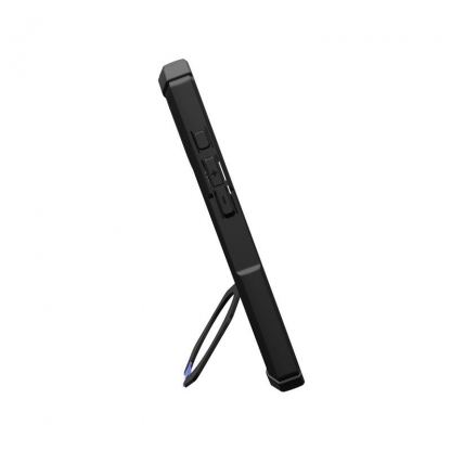 Urban Armor Gear Plasma XTE MagSafe Case - удароустойчив хибриден кейс с MagSafe за iPhone 15 Pro Max (черен-прозрачен) (bulk) 11