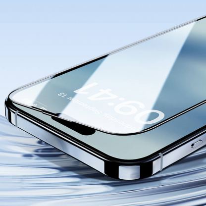 Benks Ultra Shield HD Tempered Glass - стъклено защитно покритие за дисплея на дисплея на iPhone 16 Pro Max (черен-прозрачен)  4