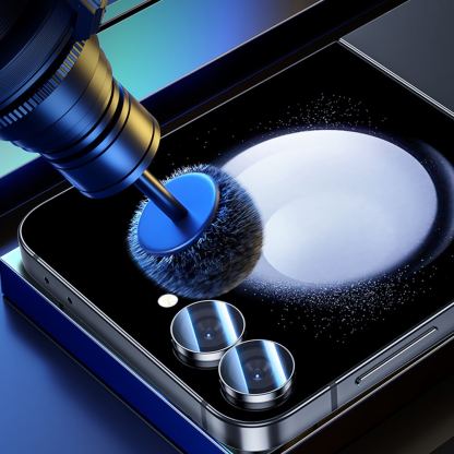 Benks Warrior Tempered Glass Camera Lens Protector - предпазни стъклени лещи за камерата на Samsung Galaxy Z Flip6 (черен) 6