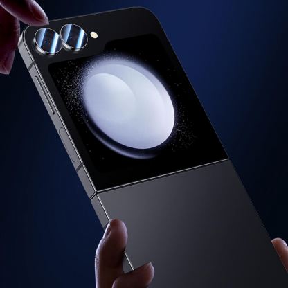Benks Warrior Tempered Glass Camera Lens Protector - предпазни стъклени лещи за камерата на Samsung Galaxy Z Flip6 (черен) 7