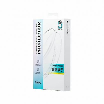 Benks Warrior Tempered Glass Camera Lens Protector - предпазни стъклени лещи за камерата на Samsung Galaxy Z Flip6 (черен) 8
