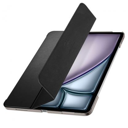 Spigen Smart Fold Case - кожен кейс и поставка за iPad Air 13 (2024) (черен) 7