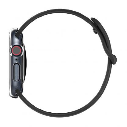 Spigen Thin Fit Case - качествен твърд кейс за Apple Watch 10 42мм (2024) (прозрачеен) 3