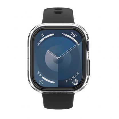 Spigen Thin Fit Case - качествен твърд кейс за Apple Watch 10 42мм (2024) (прозрачеен) 4