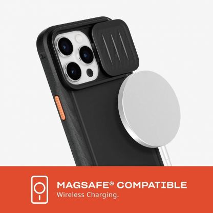 Tech21 EvoMax Magnetic Hybrid Case - хибриден удароустойчив кейс с MagSafe за iPhone 15 Pro (черен) 11