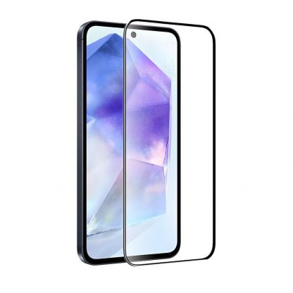 Mobile Origin EasyGlass Full Cover Tempered Glass - стъклено защитно покритие за дисплея на Samsung Galaxy A55 5G (черен-прозрачен) 3