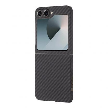Tactical MagForce Aramid Case - кевларен кейс с MagSafe за Samsung Galaxy Z Flip6 (черен)  3