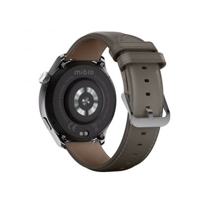 Xiaomi Mibro Lite3 Pro Smartwatch with Heartrate Sensor - умен фитнес часовник с фунцция за измерване на пулса за iOS и Android (сребрсит-бежов) 2