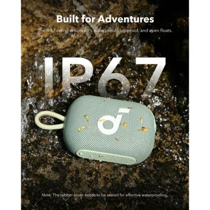 Anker SoundCore Select 4 Go Bluetooth Speaker - безжичен блутут спийкър за мобилни устройства (зелен) 5