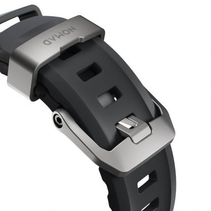 Nomad Rocky Point Strap - силиконова каишка за Apple Watch 42мм, 44мм, 45мм, 46мм, Ultra 49мм (черен) 4