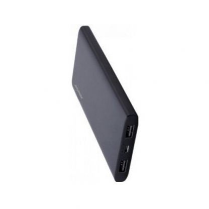 Mymax Power Bank X10 Slim 10000 mAh - външна батерия 10000 mAh с 2xUSB-A изхода за таблети и смартфони (черен) 2