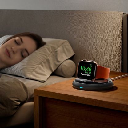 Joyroom JR-W12 Foldable Apple Watch Charger - преносима поставка (пад) за зареждане на Apple Watch (черен) 7