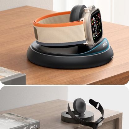 Joyroom JR-W12 Foldable Apple Watch Charger - преносима поставка (пад) за зареждане на Apple Watch (черен) 8