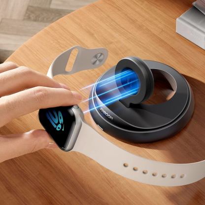 Joyroom JR-W12 Foldable Apple Watch Charger - преносима поставка (пад) за зареждане на Apple Watch (черен) 10