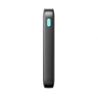 Joyroom LED Power Bank 5000 mAh 12W - преносима външна батерия с USB-C порт, и 2xUSB-A изхода (черен) 5