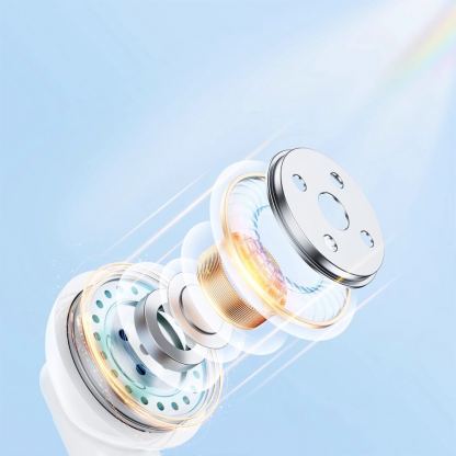 Joyroom TWS Bluetooth Earphones ENC JR-TL11 - безжични блутут слушалки със зареждащ кейс (бял) 8