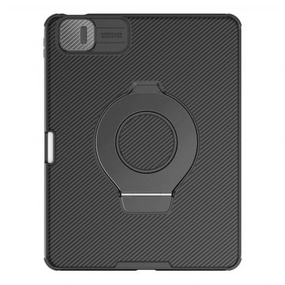 Nillkin CamShield Pad Case - удароустойчив хибриден кейс с поставка за iPad Air 11 (2024), iPad Air 5 (2022), iPad Air 4 (2020) iPad Pro 11 M2 (2022), iPad Pro 11 M1 (2021), iPad Pro 11 (2020), iPad Pro 11 (2018) (черен) 2