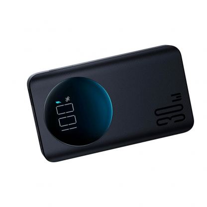 Joyroom Digital Display Power Bank 30W 10000 mAh - външна батерия с 2xUSB-A и 1xUSB-C изходи и технология за бързо зареждане (черен) 4