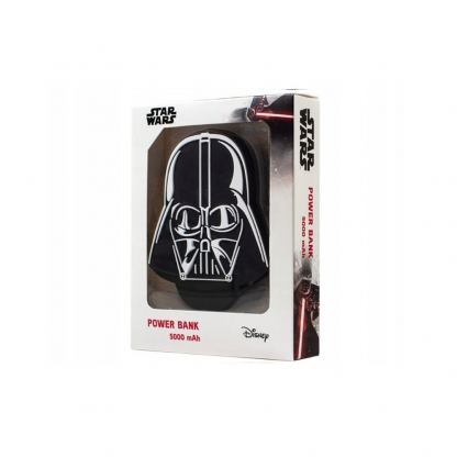 Star Wars Darth Vader Power Bank 5000 mAh - компактна външна батерия с 1xUSB-A изход за мобилни устройства (черен) 3