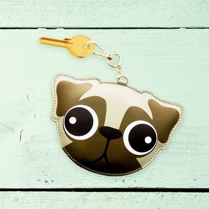 3D Dog Power Bank With Keyring 2200 mAh - компактна външна батерия с 1xUSB-A изход за мобилни устройства (сив) 4