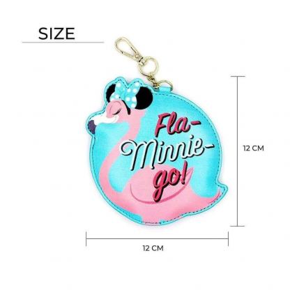 Disney Power Bank With Keyring 2200 mAh - компактна външна батерия с 1xUSB-A изход за мобилни устройства (син-розов) 2