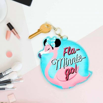 Disney Power Bank With Keyring 2200 mAh - компактна външна батерия с 1xUSB-A изход за мобилни устройства (син-розов) 3